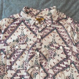 Mens long sleeve button down